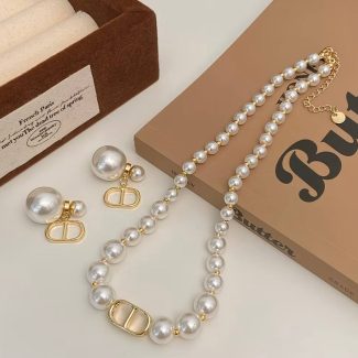 Christian Dior Pearl Necklaces